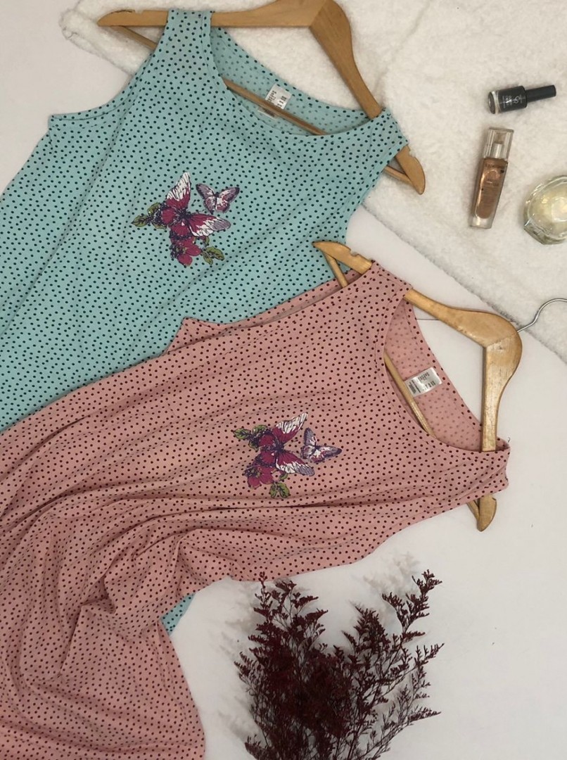 پیراهن خالخالی کد2056