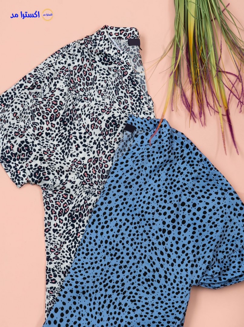 شومیزآستین کوتاه M&S کد138