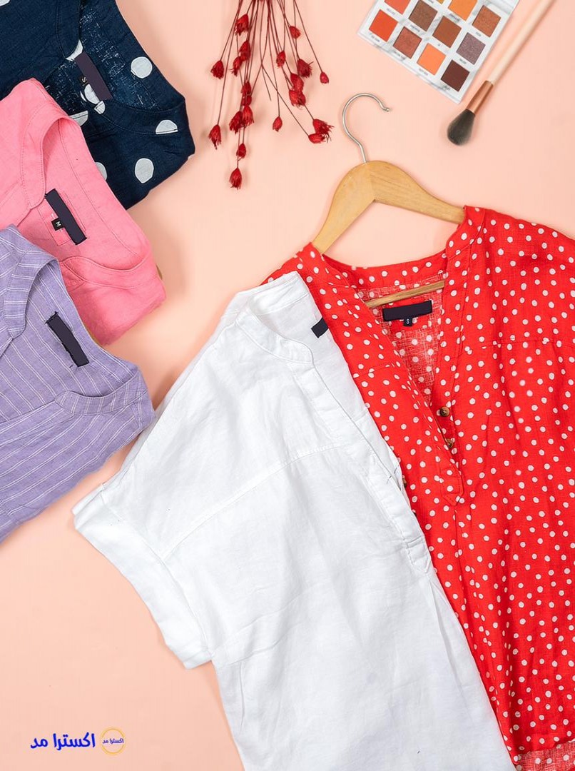 شومیزلنین طرحدار M&S کد139