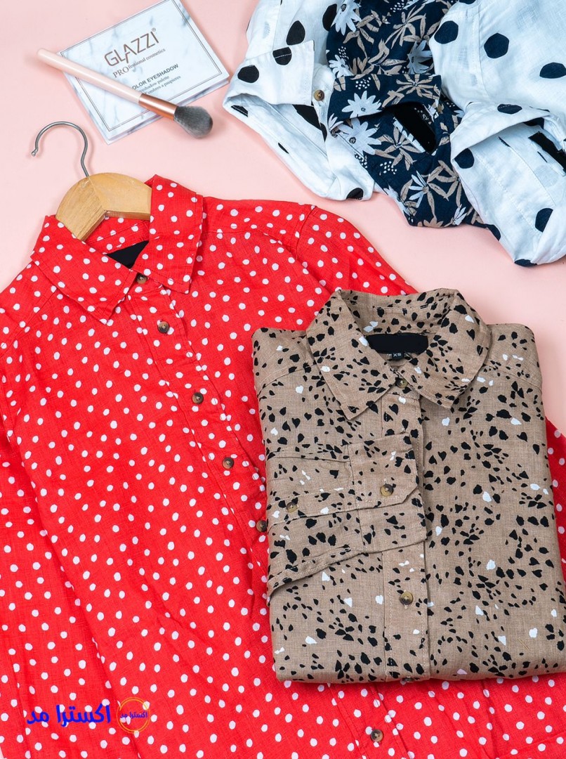 شومیز آستین بلند BANANA کد136