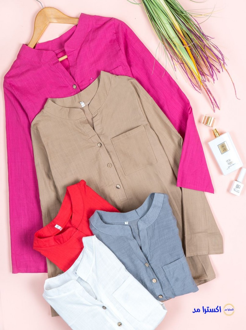 شومیزلینن تک جیب کد150