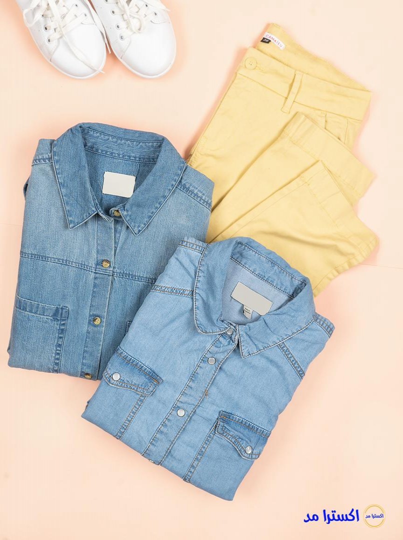شومیز جین DENIM کد110