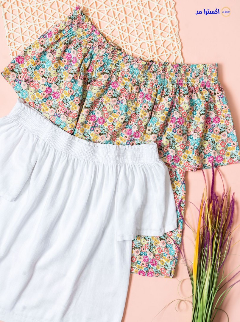 شومیزیقه قایقی لینن esmara کد202