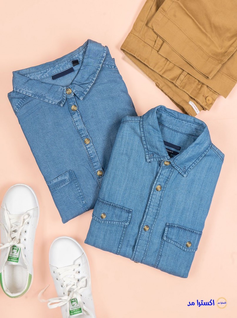 شومیزجین بلند (مانتو)KIABI کد111