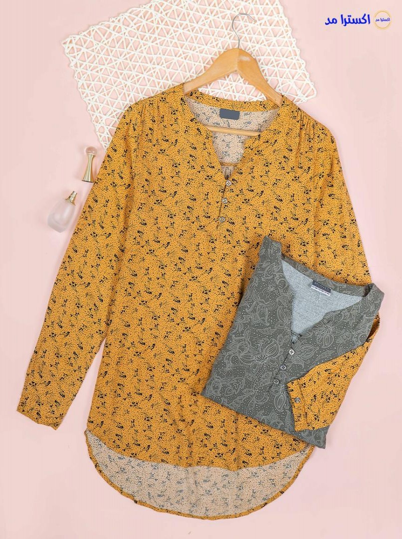 شومیز بلند طرحدار BELOVED کد208