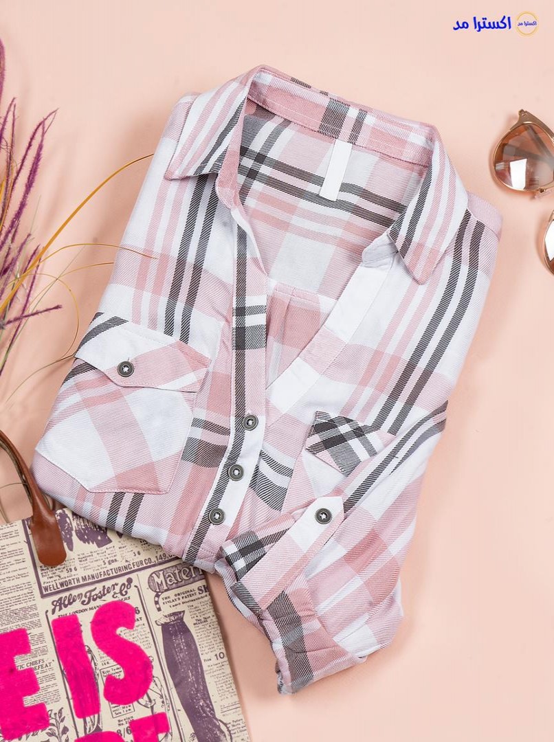 شومیزچهارخونه BASICS کد209