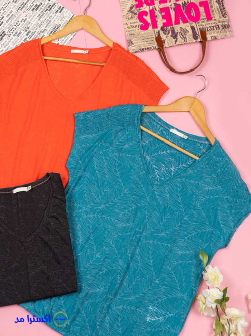 تیشرت یقه هفتcecile کد600