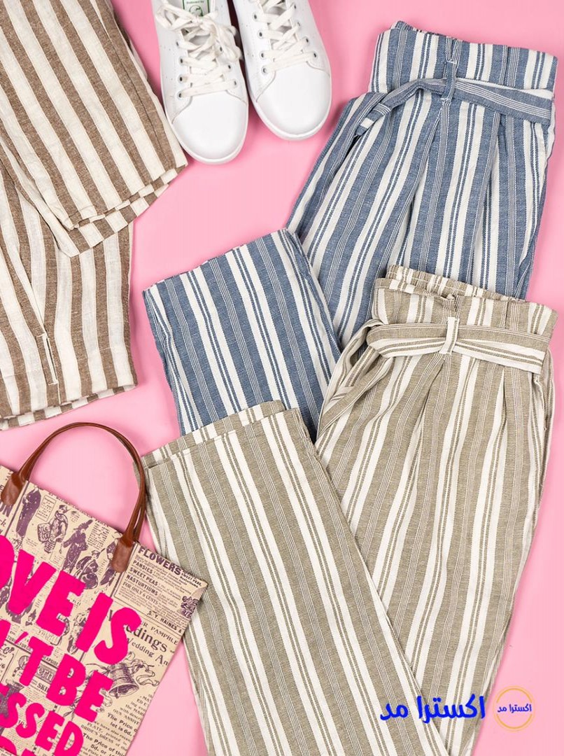 شلوار راه راه mystyle کد654