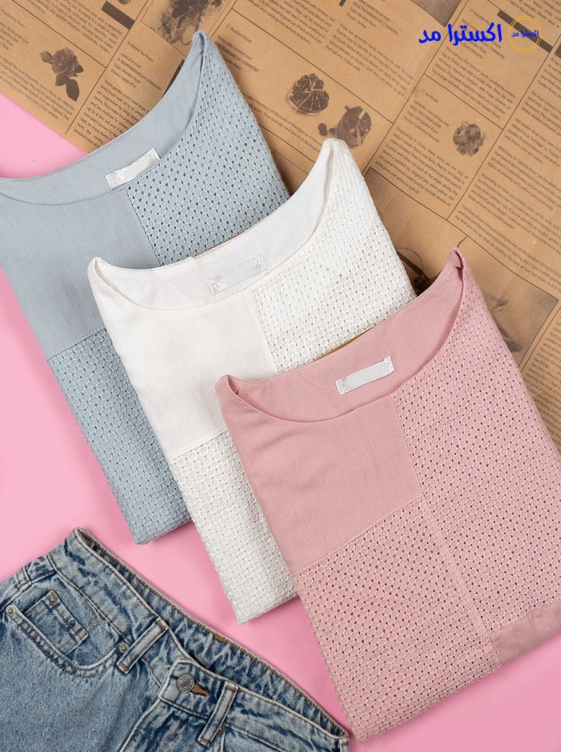 تیشرت خامه دوزی کد 745