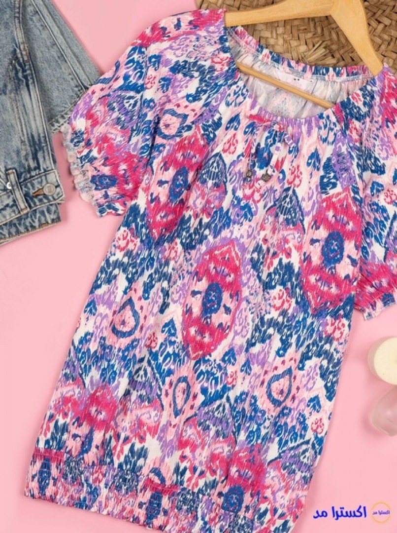 تیشرت یقه کشJULIPA کد764