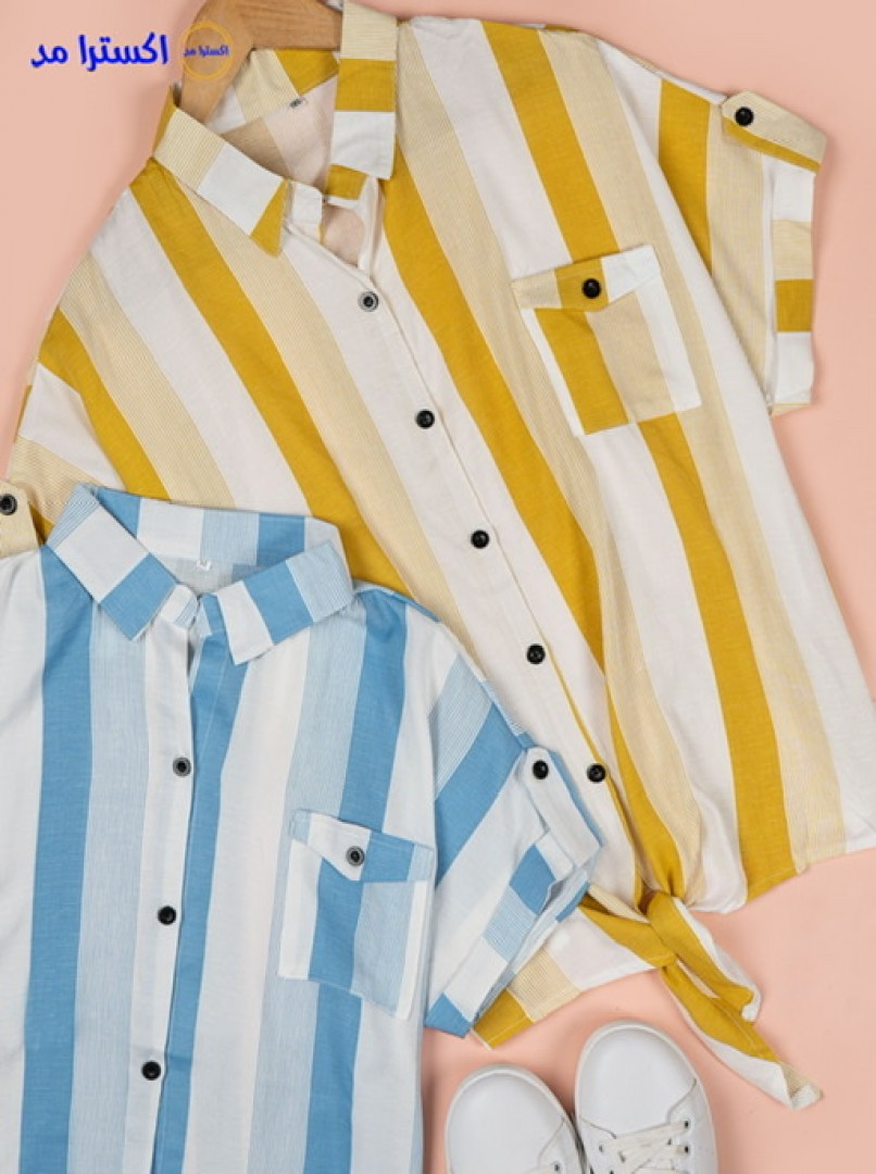 شومیز آستین کوتاه کد947