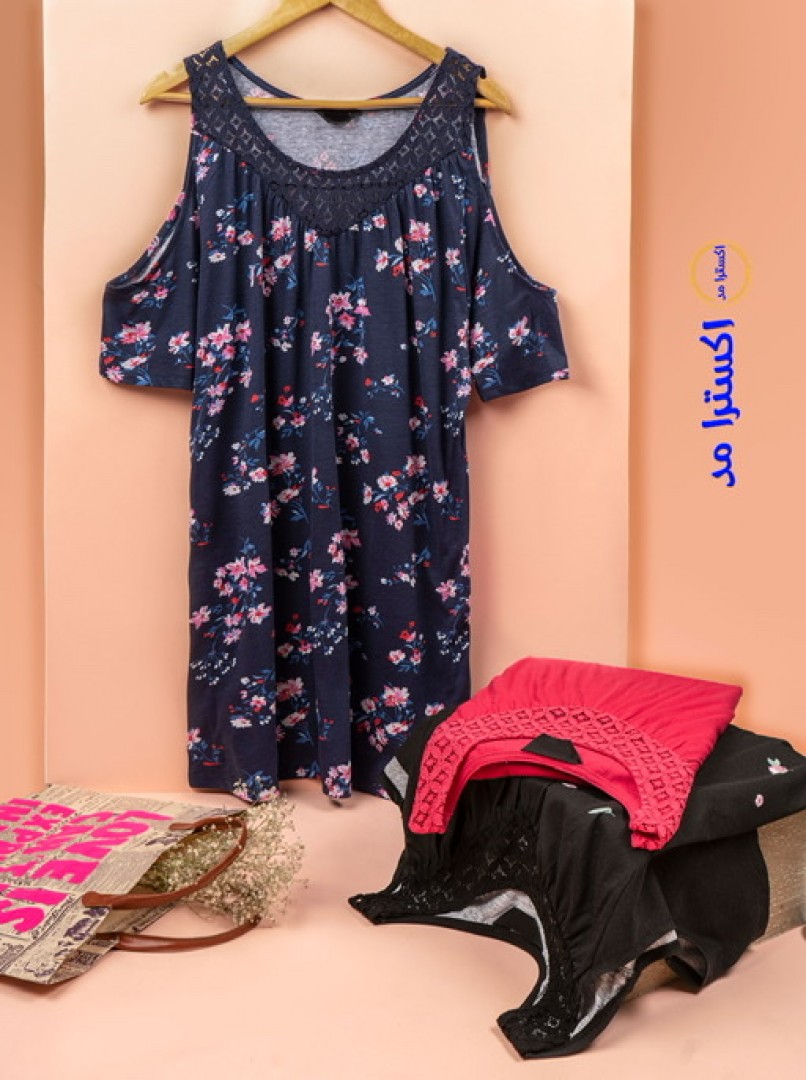 پیراهن سرشونه باز کد937