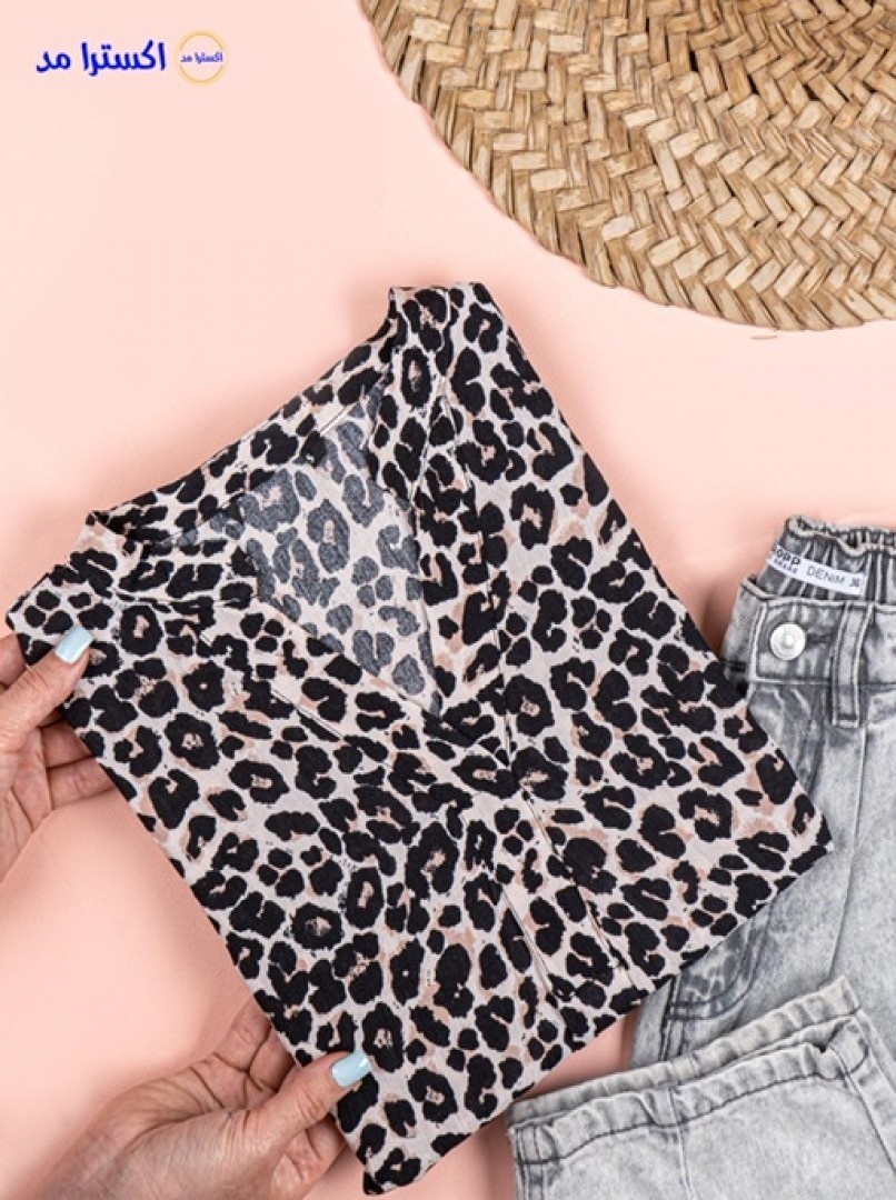 شومیز پلنگی کد1006