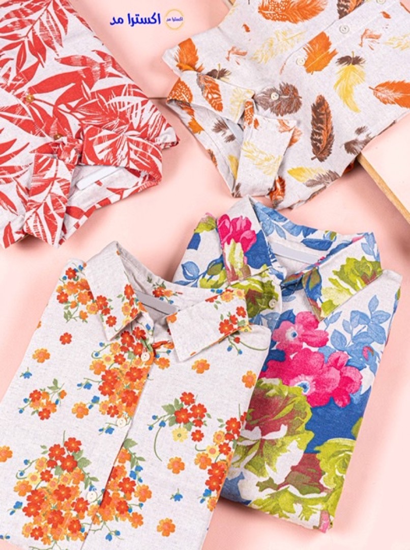 شومیز لینن ترک MISELL کد1053