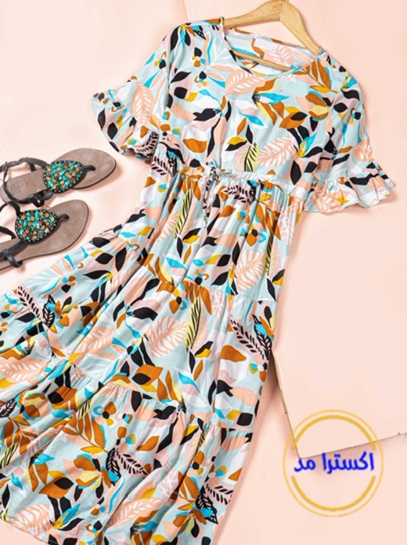 پیراهن طرحدار کد1124