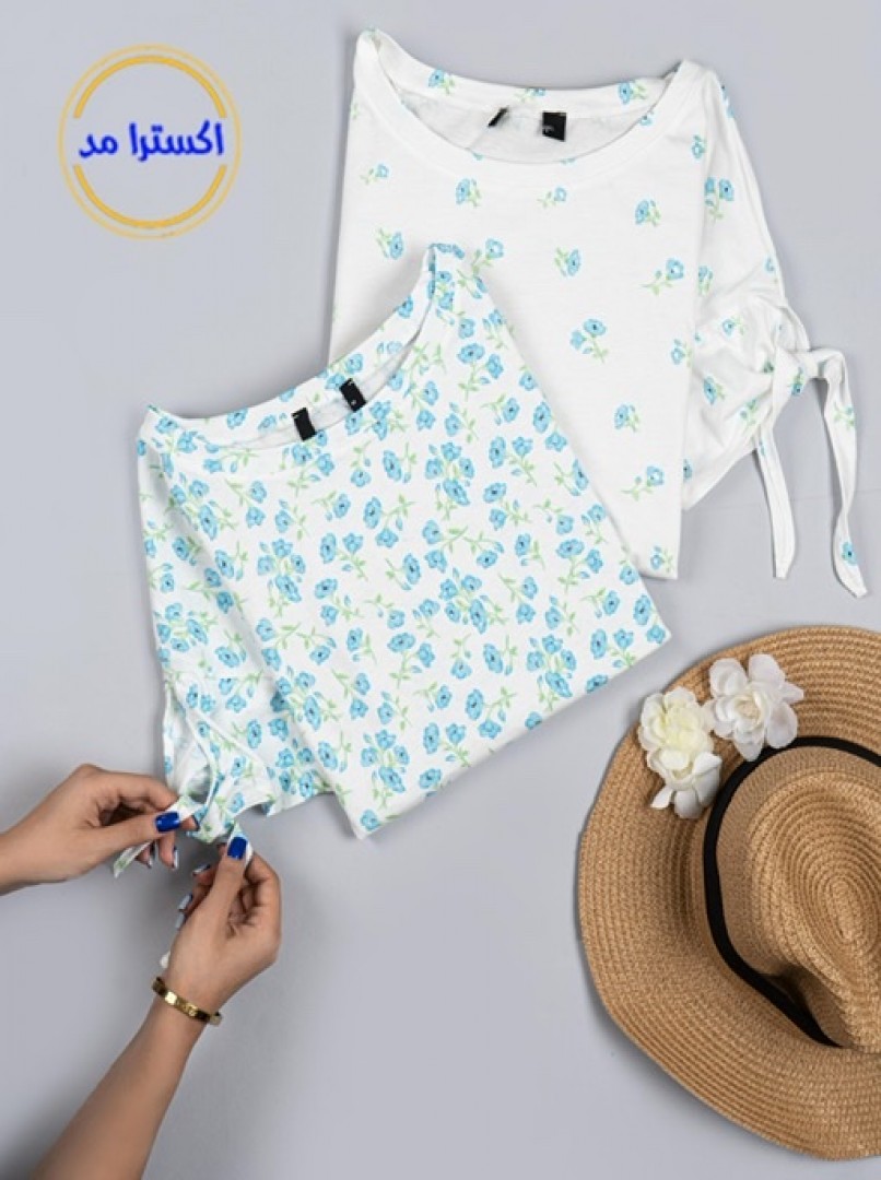 تیشرت گلدار کد1152