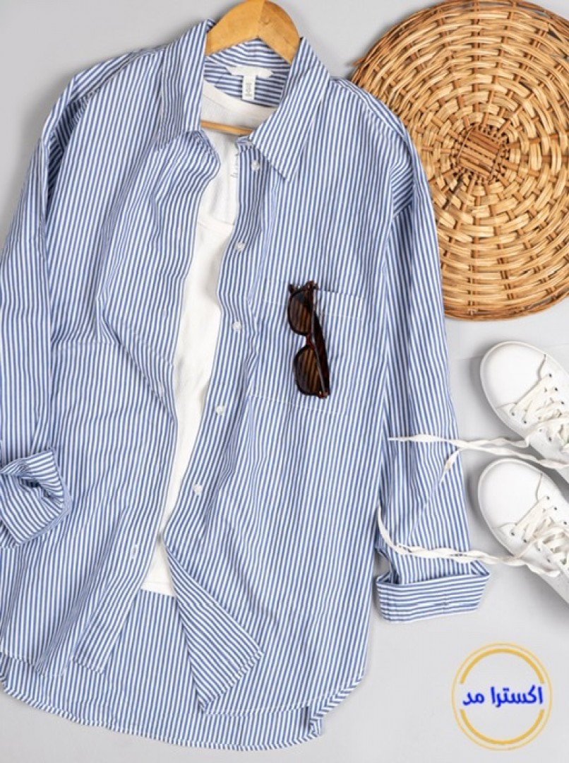 مانتو‌ شومیزی راه راه H&M