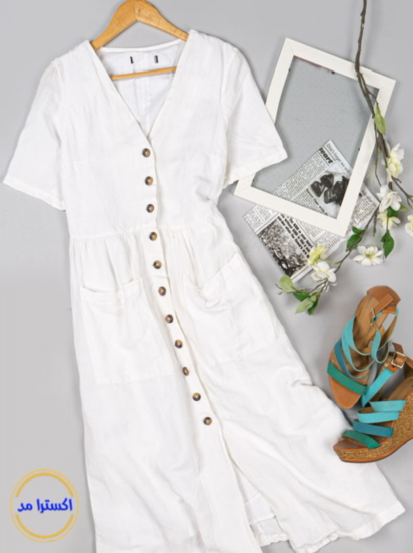 پیراهن جلودکمه کد39