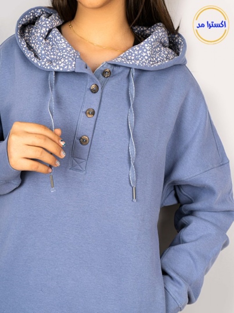 هودی کرکدار بالا دکمه کد336