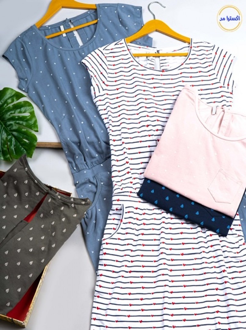 پیراهن طرحدار کد452