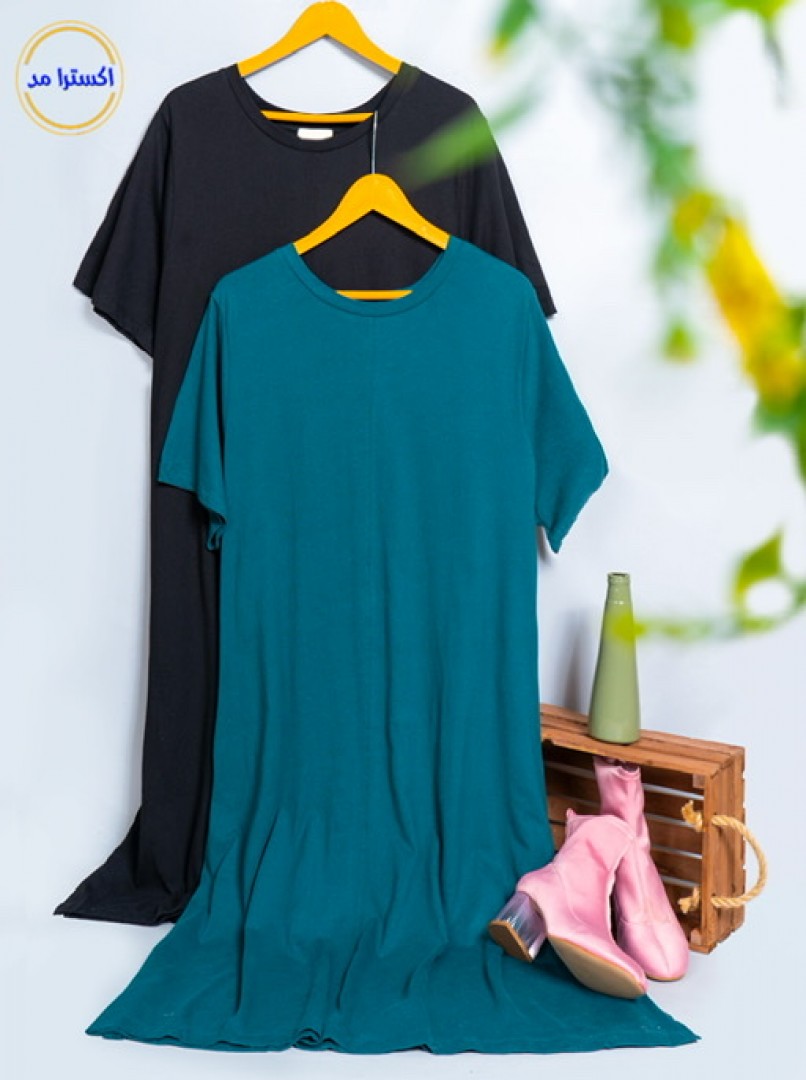 پیراهن لانگ‌ natural plus کد595