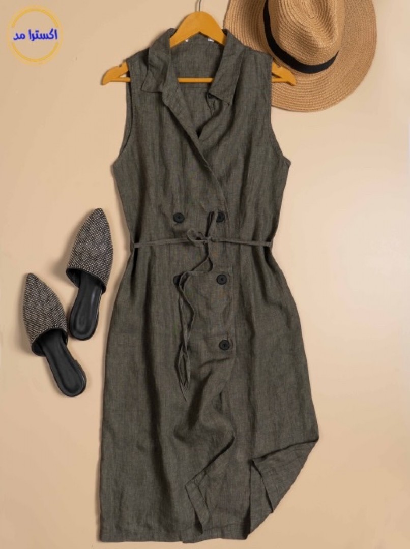 پیراهن لینن  کد759