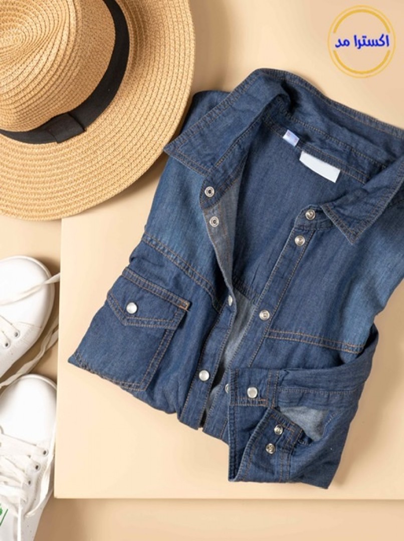 شومیزجین دوجیب کد1165-3