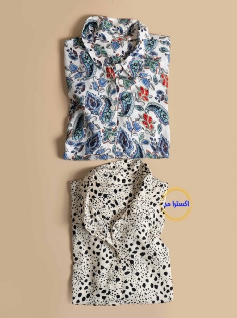 شومیزطرحدار کد1419