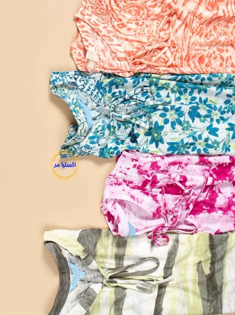 تاپ یقه بنددار کد1232-1