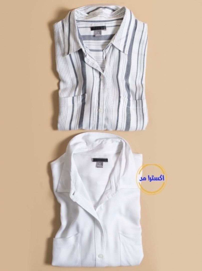 شومیز مانتویی کد1355