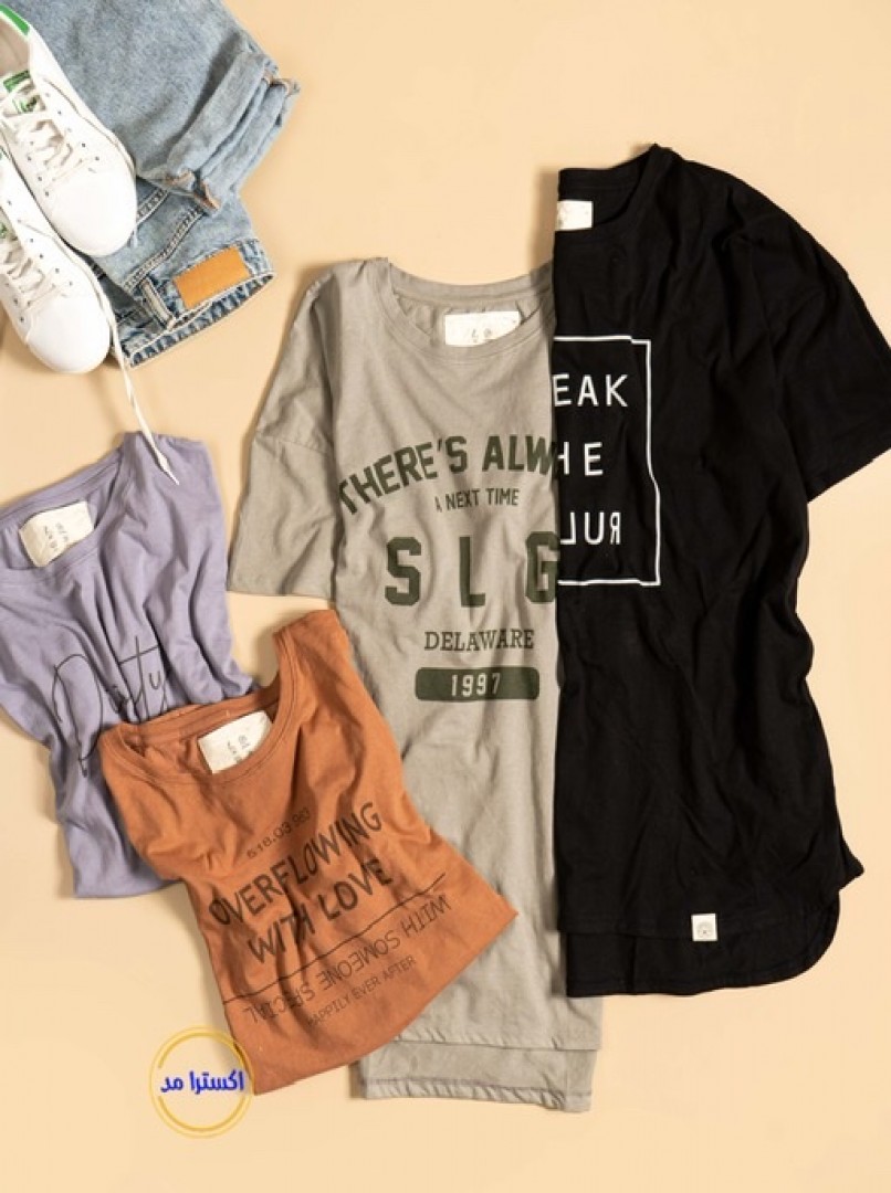 تیشرت لانگ کد1562