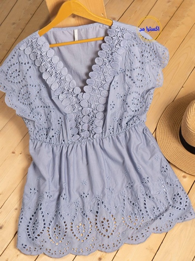 شومیز خامه دوزی کد1678