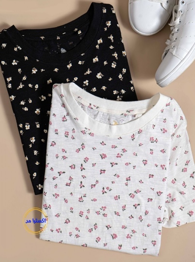 تیشرت گلدار C&A کد1640