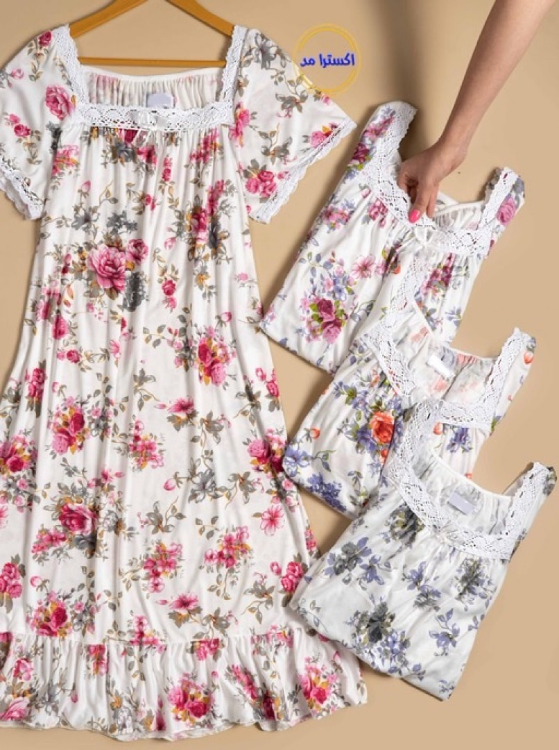 پیراهن گلدار FINGYLI کد1770