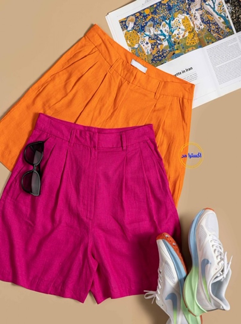 شلوارک لینن CALLIOPE کد1752