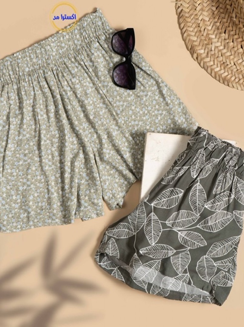 شلوارک طرحدار BELOVED کد1694