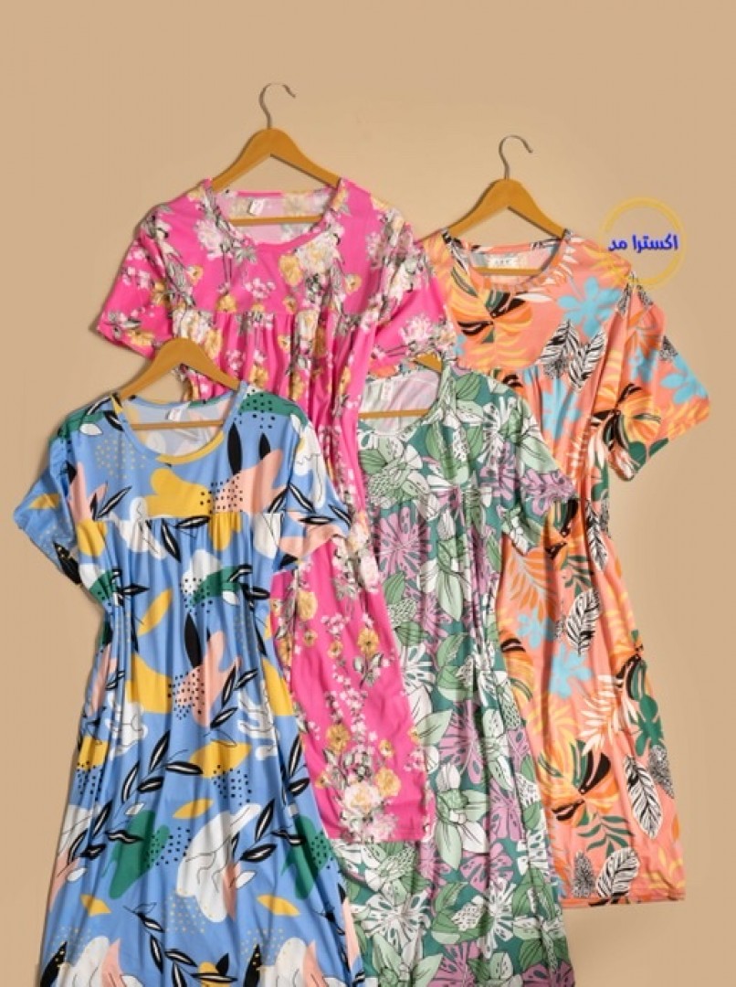 پیراهن طرحدار کد2047-1