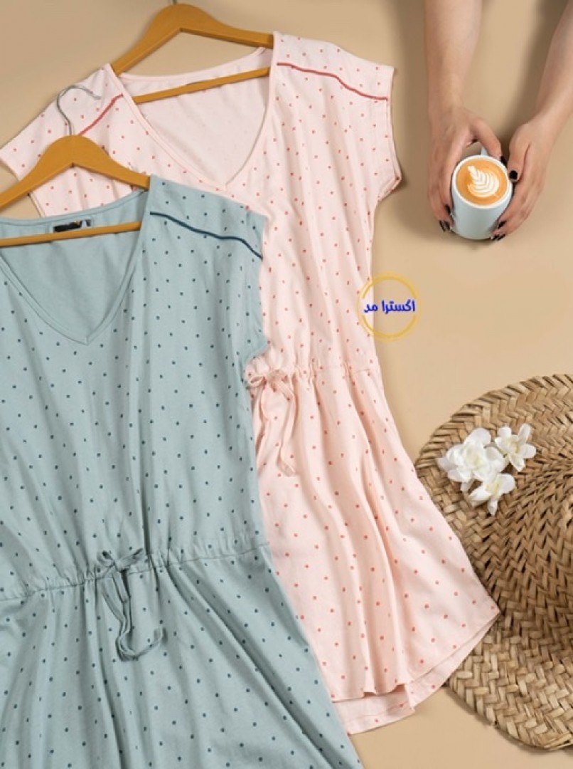 پیراهن خالدار کد2084