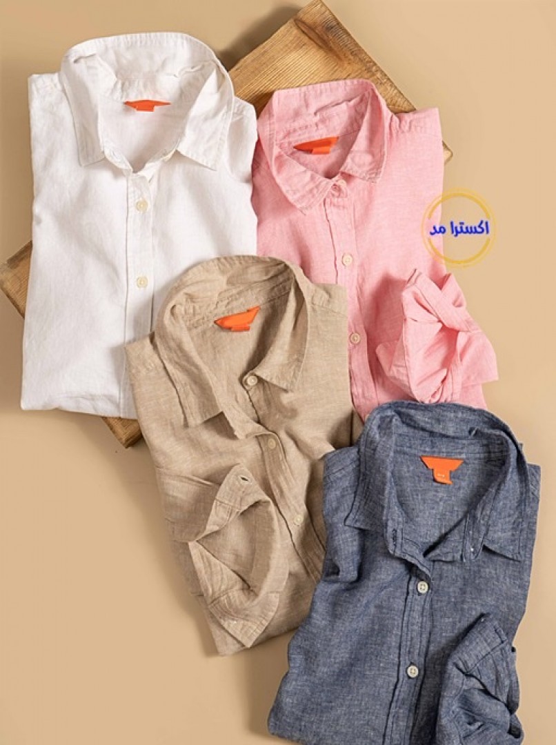 شومیزمانتویی لینن  JOE FRESH کد3056