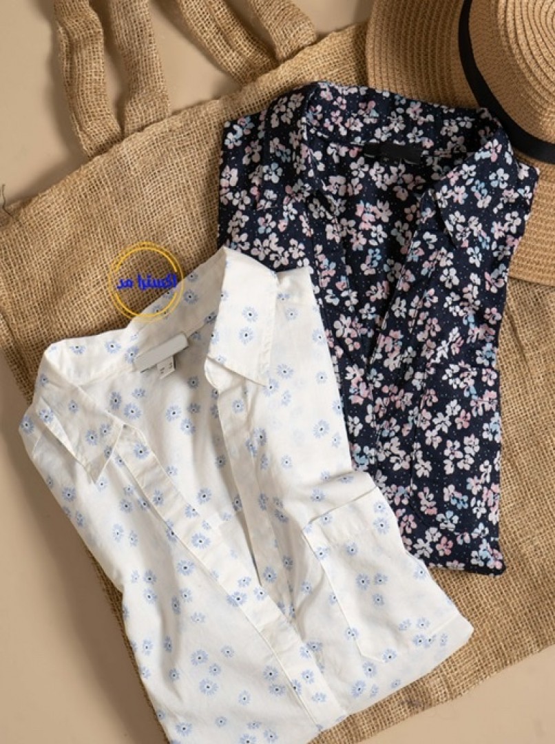 شومیز گلدار C&A کد4000-1