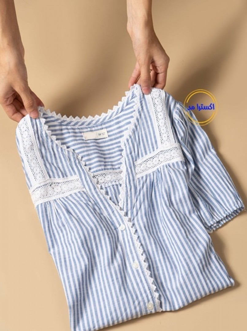 شومیز راه راه اسپرینگ فیلد کد5103-10