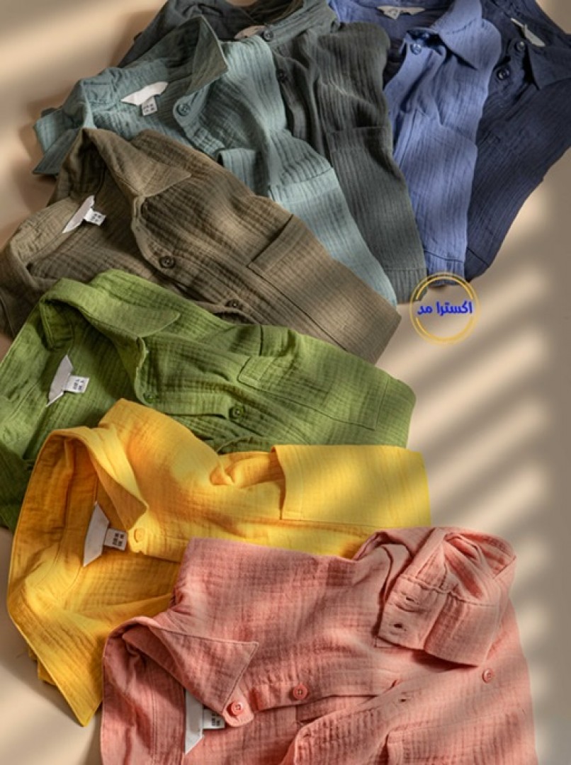 شومیز دبل فیس کد5541