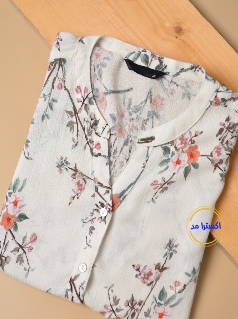 شومیز گلدار کد6788