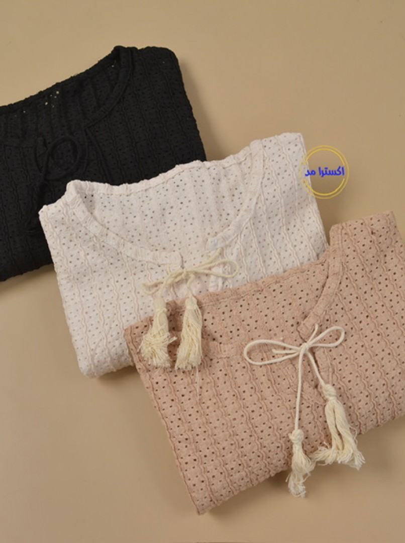 شومیز سوزندوزی کد7038