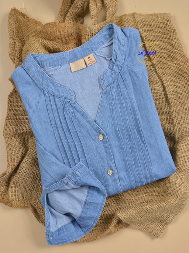 شومیز جین  کد7155