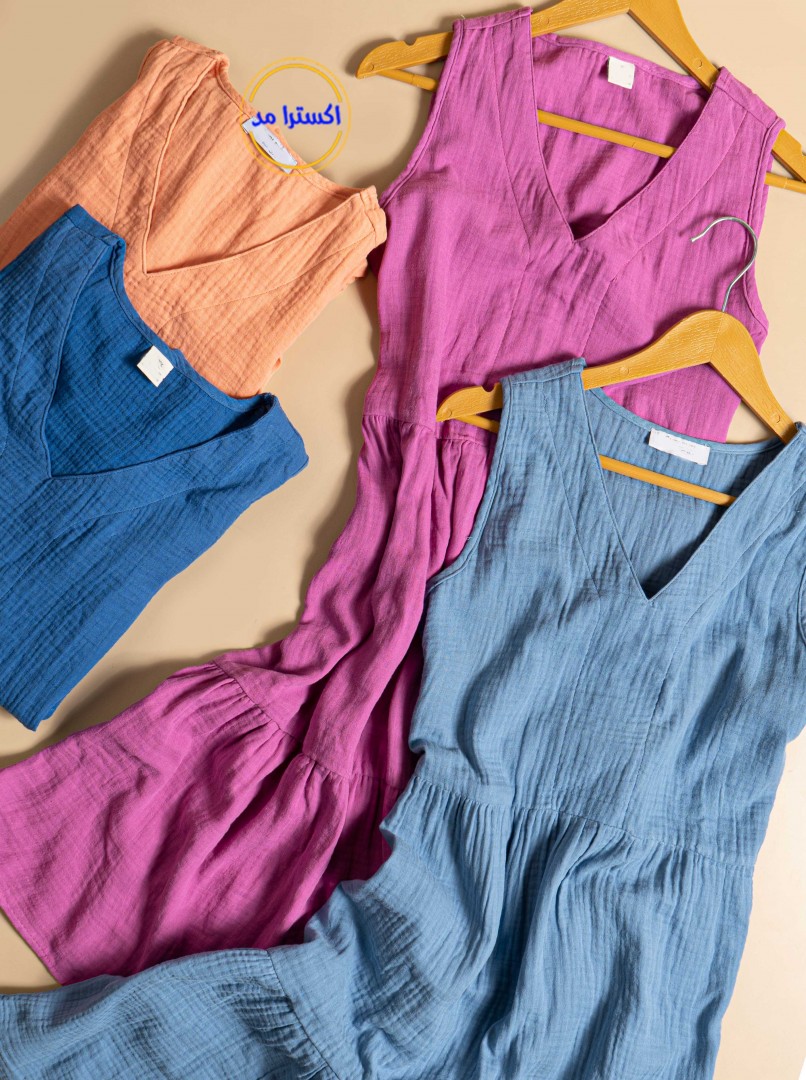 پیراهن حلقه ای دبل فیس کد5397