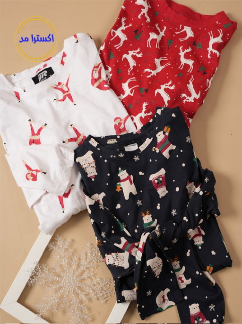 بلوز کریسمس زنانه کد8040