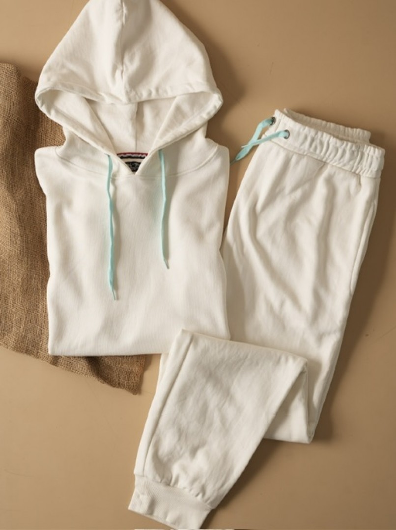 ست هودی شلوار دورس سه نخ  کد1338