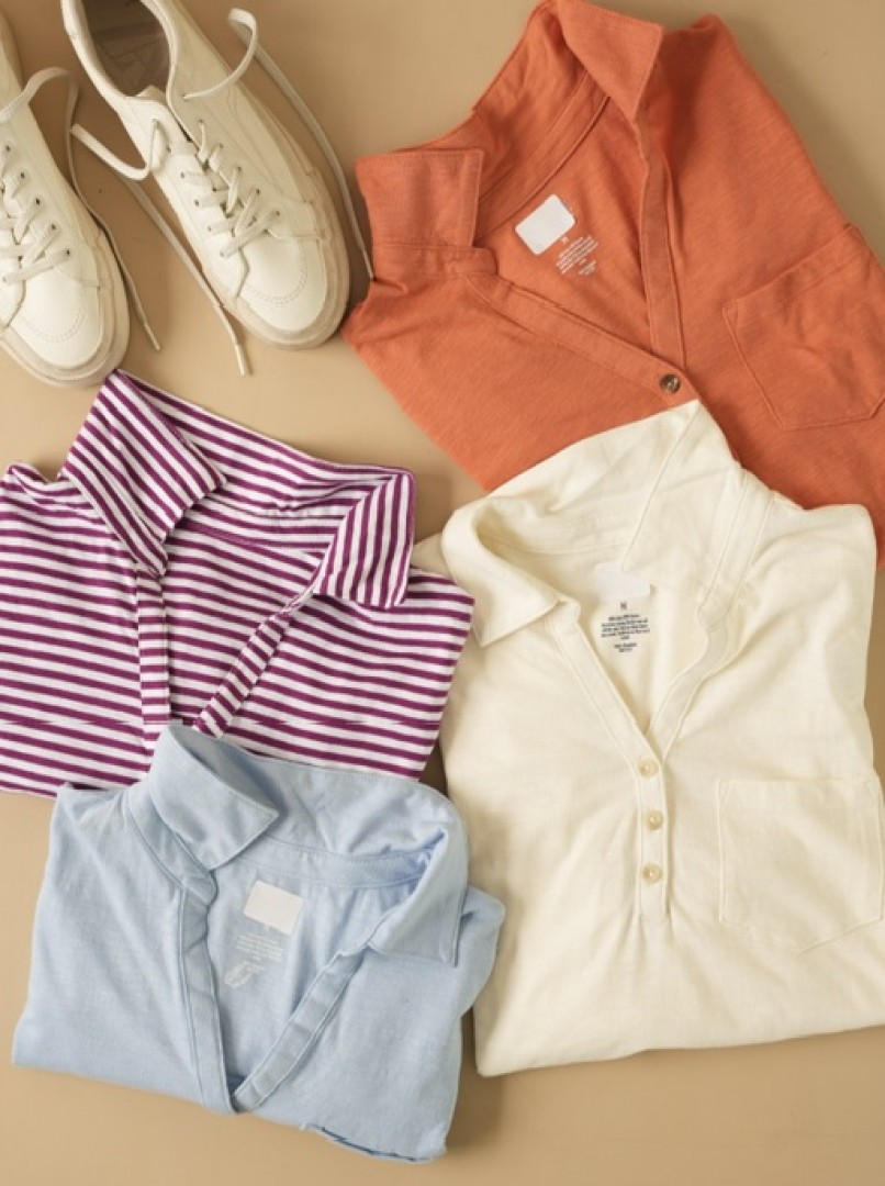 بلوز نخ و‌ پنبه  کد1580