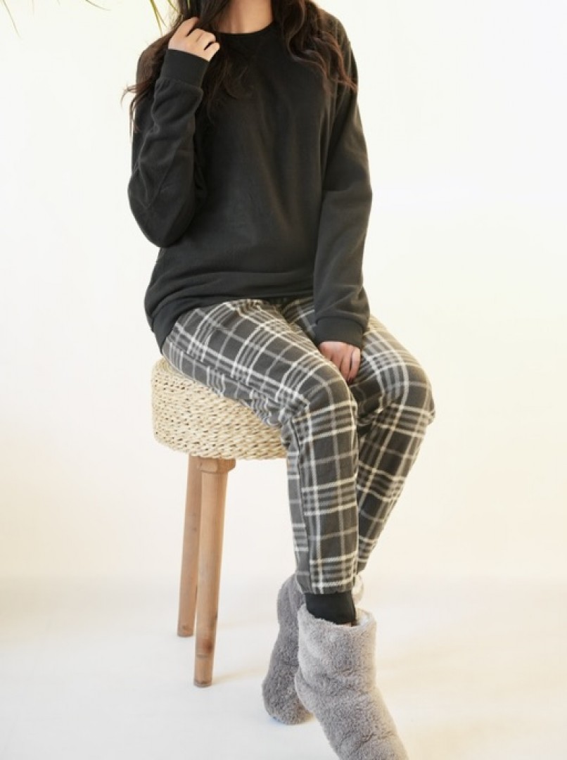 ست راحتی بلوز و شلوار  دورس حوله ای  کد1568